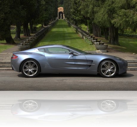 Aston Martin One-77 на трассе Нюрбургринг