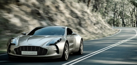 Aston Martin One-77 на трассе Нюрбургринг