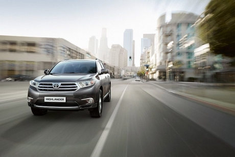 0Московский автосалон 2010: Toyota Highlander 2011