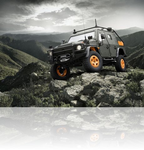 Mercedes-Benz G-Wagon LAPV 6.X Concept