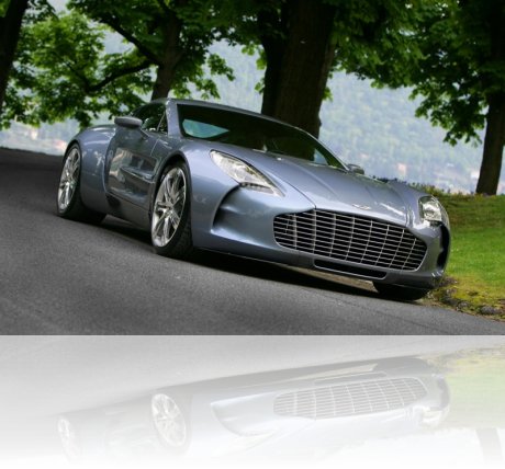 Aston Martin One-77 на трассе Нюрбургринг