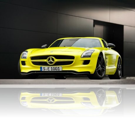 Mercedes SLS AMG E-Cell: электро - суперкар