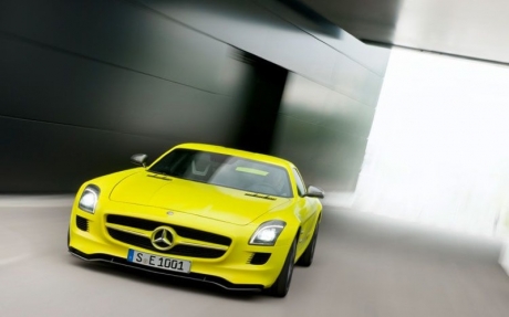 Mercedes SLS AMG E-Cell: электро - суперкар