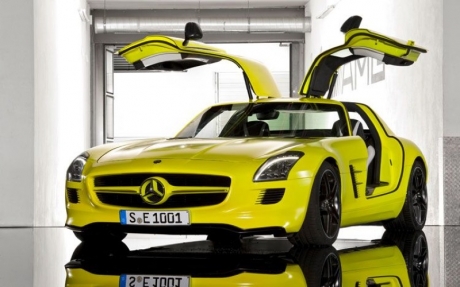 Mercedes SLS AMG E-Cell: электро - суперкар