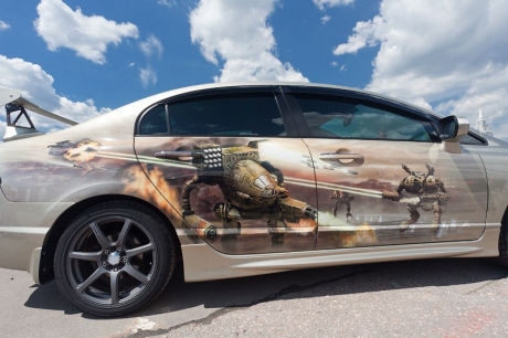 Выставка авто аэрографии "Аэрограф-2010"