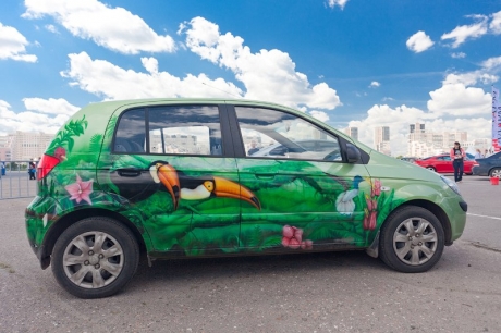 Выставка авто аэрографии "Аэрограф-2010"