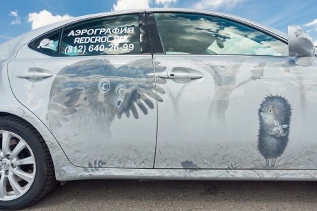 Выставка авто аэрографии "Аэрограф-2010"