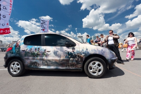 Выставка авто аэрографии "Аэрограф-2010"