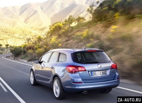 Новый Opel Astra sports tourer 2011