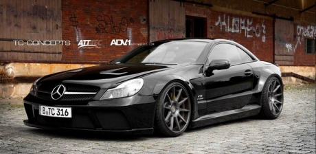 Mercedes SL65 AMG Black Series от TC-Concepts