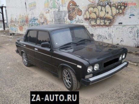 Тюнинг ВАЗ 2106 "Чёрный спойлер"