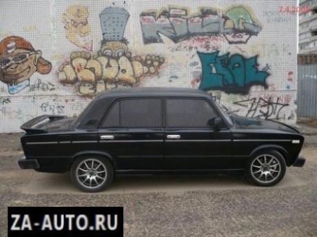 Тюнинг ВАЗ 2106 "Чёрный спойлер"