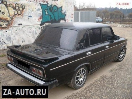 Тюнинг ВАЗ 2106 "Чёрный спойлер"