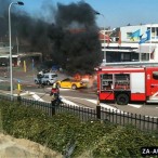 Lamborghini Murcielago сгорел в Голандии