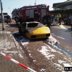 Lamborghini Murcielago сгорел в Голандии
