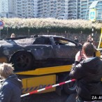 Lamborghini Murcielago сгорел в Голандии