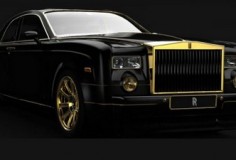 Золотое авто Rolls-Royce Phantom Gold Edition