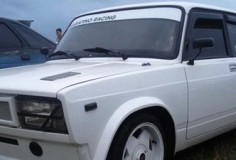 ваз 2105 белая тюнинг
