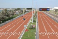 В Абу-Даби дороги обозначают лимит скорости