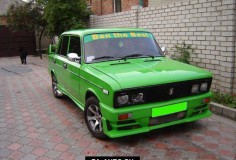 Тюнинг ВАЗ 2106 – “Электрик грин” (фото)