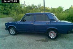 Тюнинг ВАЗ 2107 – “Серебряное литьё” (фото)