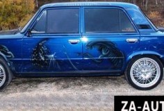 Тюнинг ВАЗ 2106 – “Хищник vs Чужой” (фото)