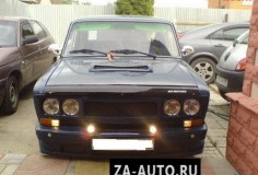 Тюнинг ВАЗ 2106 – “Синяя торпеда” (фото)