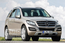 Новое поколение Mercedes-Benz ML - колоссальная мощь и дань экологии