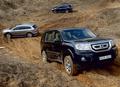 Три кроссовера – Honda Pilot, Mazda CХ-9, Hyundai ix55