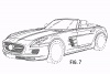 Mercedes-Benz представил эскизы родстера SLS AMG 2012
