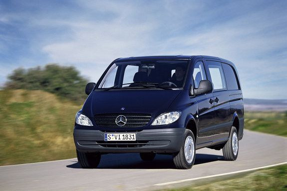 Mercedes Vito, минивэн-конструктор