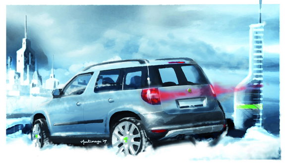 Skoda Yeti: он существует!