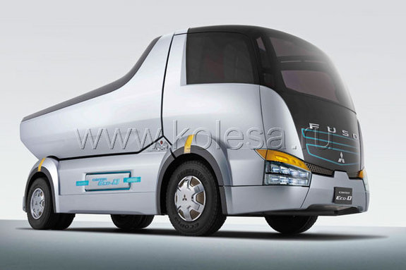 Mitsubishi Fuso Canter Eco-D: самосвал будущего?