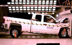 Краш-тест Chevrolet Silverado 1500 Extended Cab