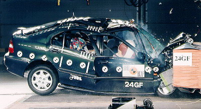 Crash test Honda Civic