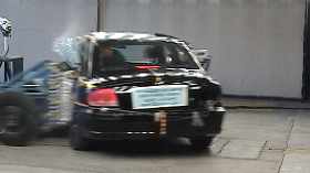 Боковой краш-тест Hyundai Sonata