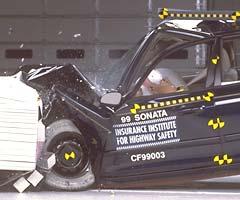 Краш-тест Hyundai Sonata