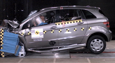 Краш-тест Mercedes-Benz B180