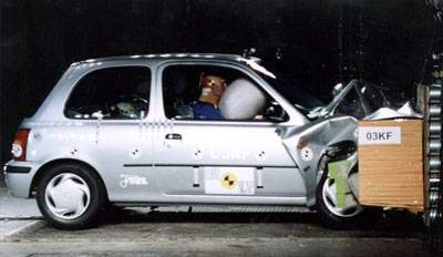 Краш-тест Nissan Micra