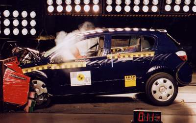 Краш-тест Opel Astra