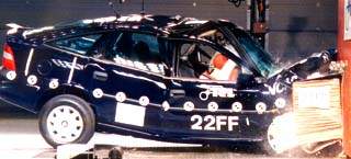 Краш-тест Opel Vectra