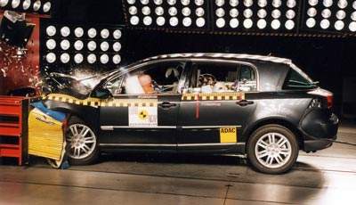 Краш-тест Renault Vel Satis