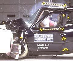 Краш-тест Saab 9-3