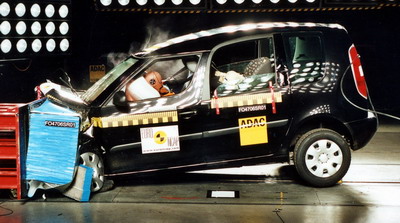 Краш-тест Skoda Roomster