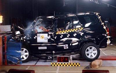 Краш-тест Suzuki Grand Vitara