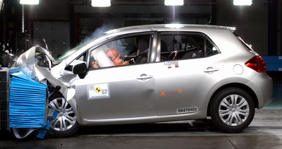 Краш-тест Toyota Auris