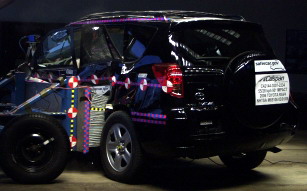 Боковой краш-тест Toyota RAV4