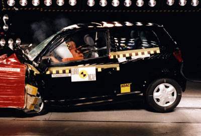 Краш-тест Toyota Yaris